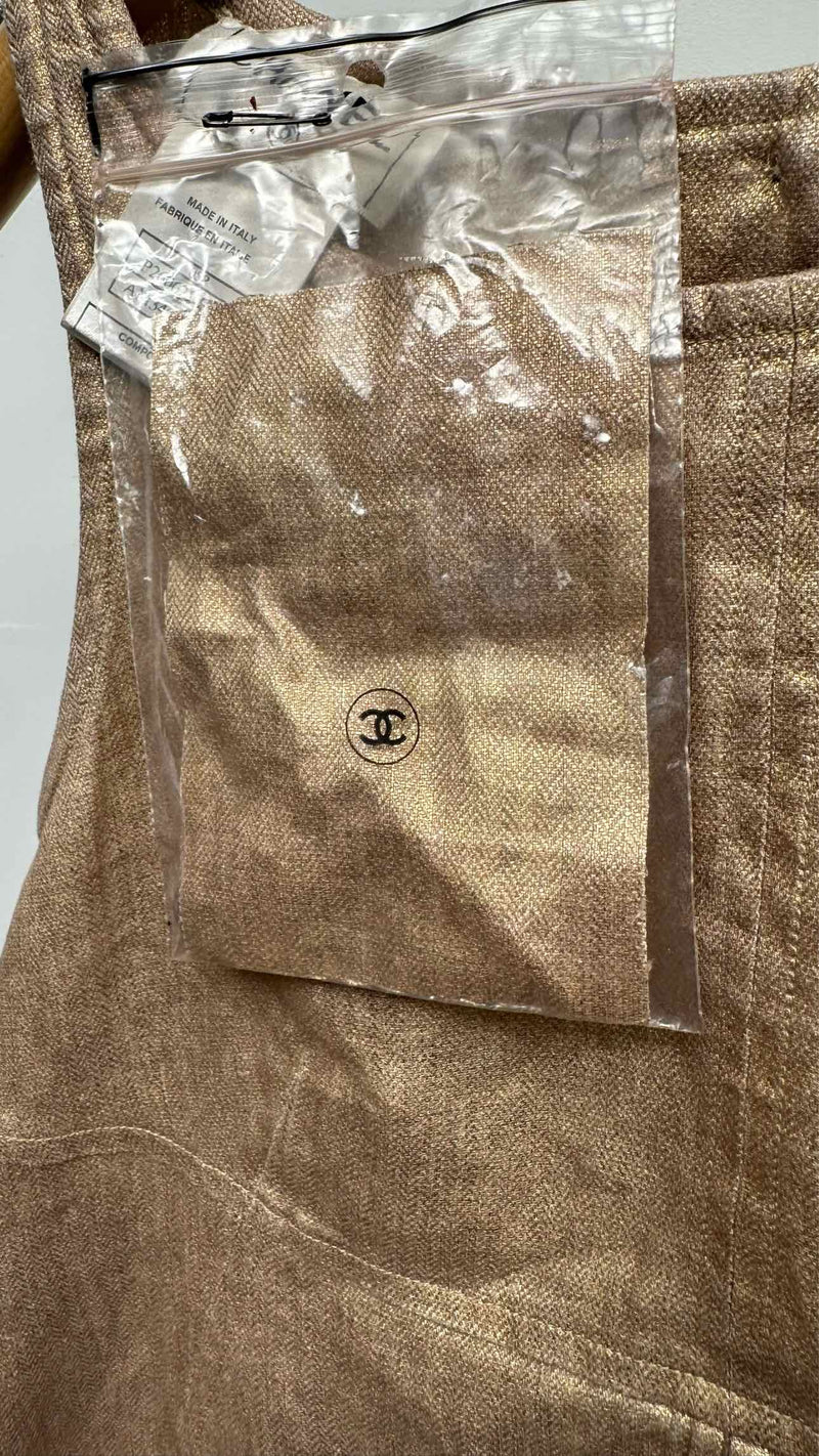 Chanel N/S Waxed Top