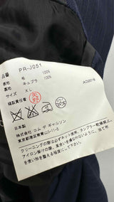 Comme Des Garcons Homme Plus Oversized Pinstripe Armor Jacket