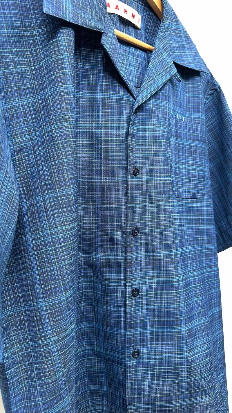 Marni S/S Plaid Shirt