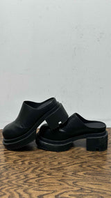Rick Owens Bogun Leather Mules