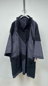 1325 Issey Miyake Faux-Far Wrap Cape