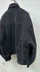 Willy Chavarria Oversize Quilted Lining Denim Jacket