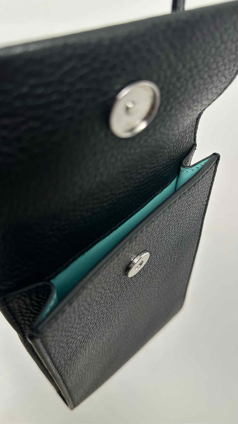 Tiffany&Co. Logo Leather Phone Case