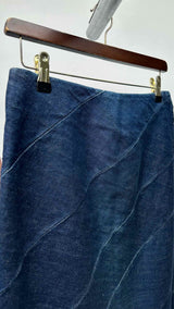 Junya Watanabe Twist-Seam Denim Skirt