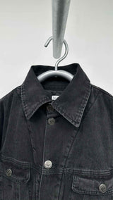 Willy Chavarria Oversize Quilted Lining Denim Jacket