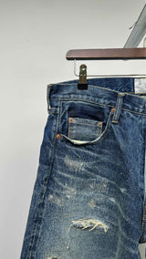 eYe Junya Watanabe Man X New Manual Distressed Patched Jeans