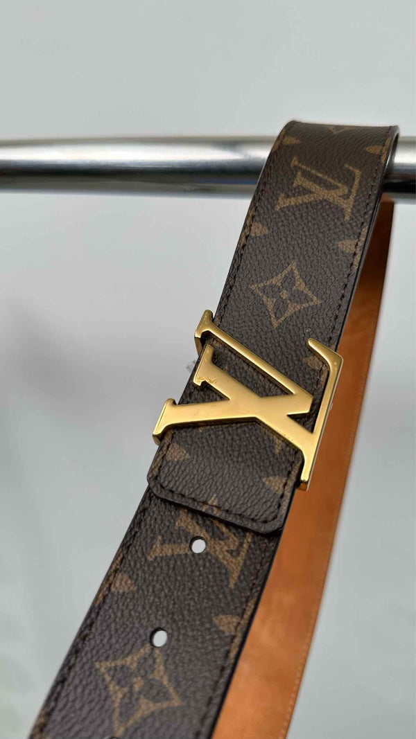 Louis Vuitton Monogram Leather Belt
