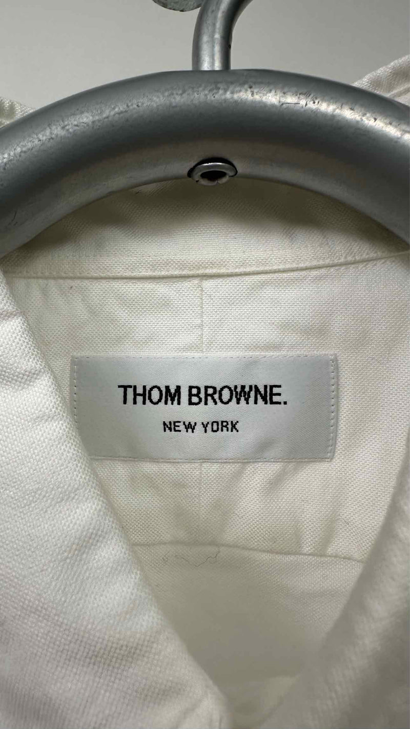 Thom Browne Stripe-patched Shirt