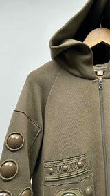 Marc Jacobs Detailed Zip-up Hoodie