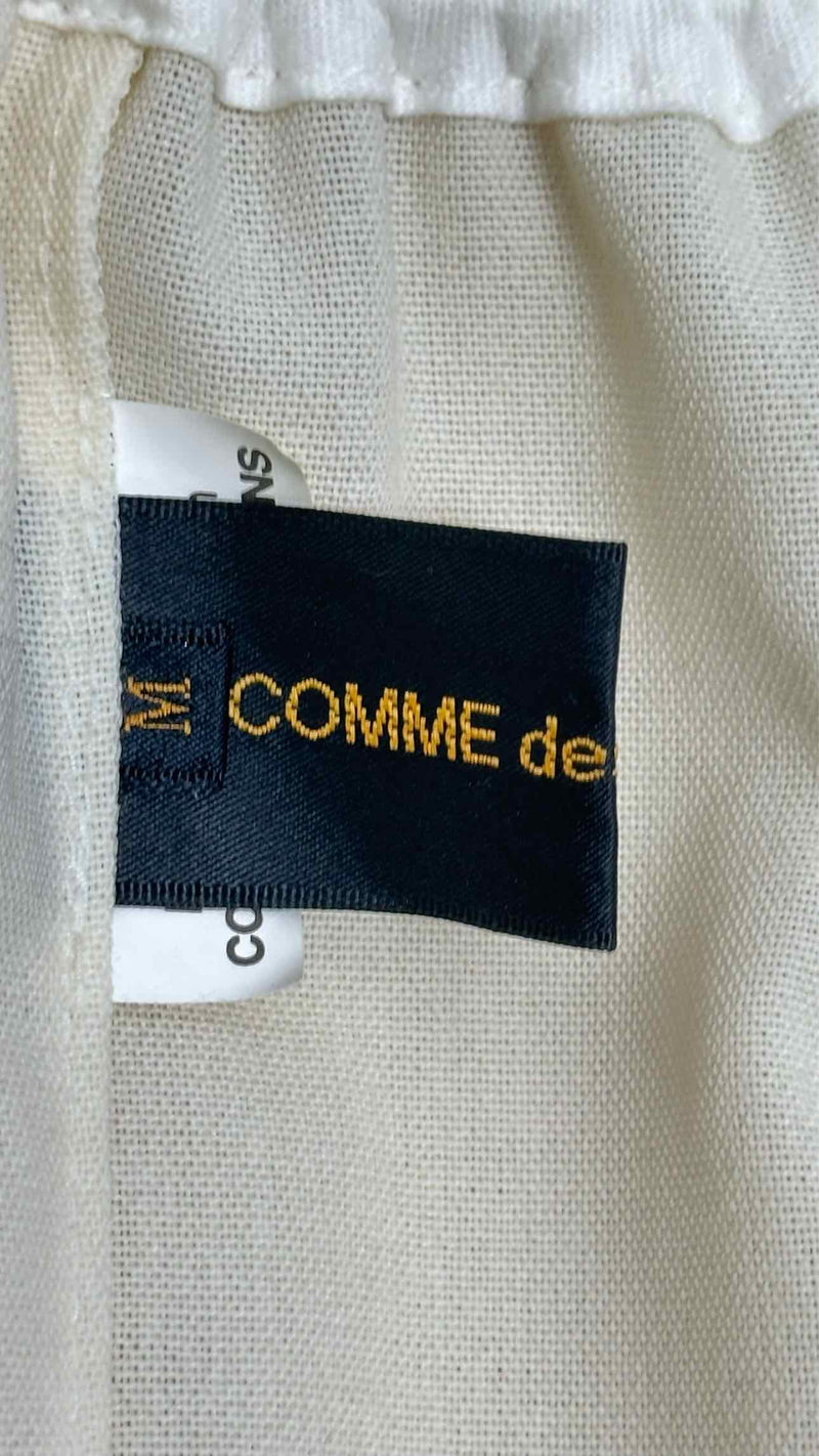 Comme Des Garcons Gathered Collar Light Jacket
