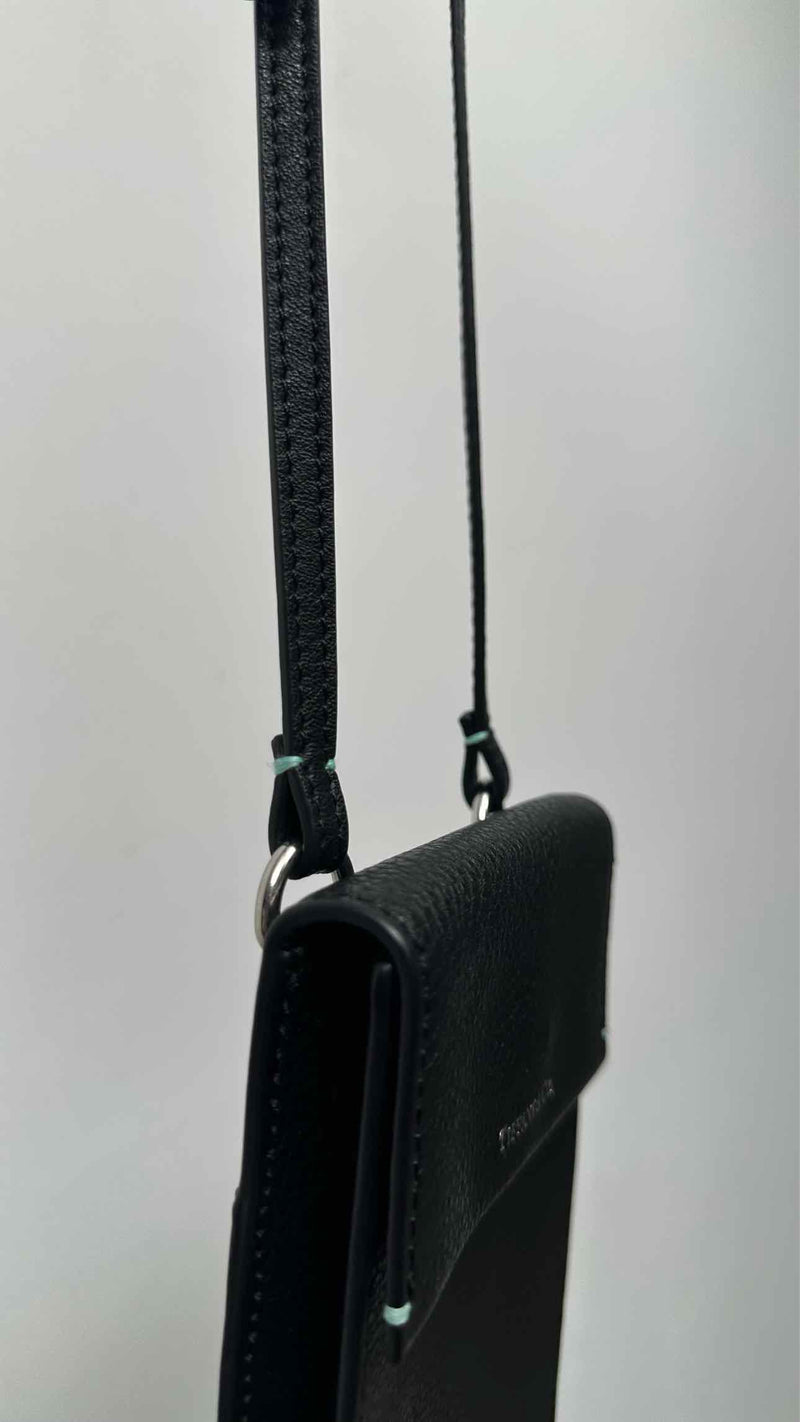 Tiffany&Co. Logo Leather Phone Case