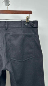 Comme Des Garcons Shirt Double-kee Wool Pants