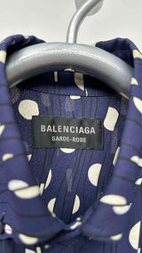 Balenciaga Printed Oversized Shirt