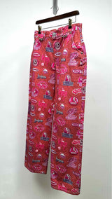 Kiko Kostadinov X Hysteric Glamour Multi-Logo Skirt Jeans