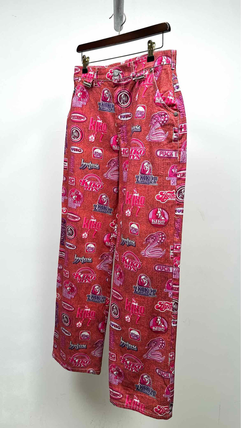 Kiko Kostadinov X Hysteric Glamour Multi-Logo Skirt Jeans