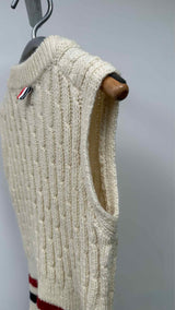Thom Browne Cable Knit Vest