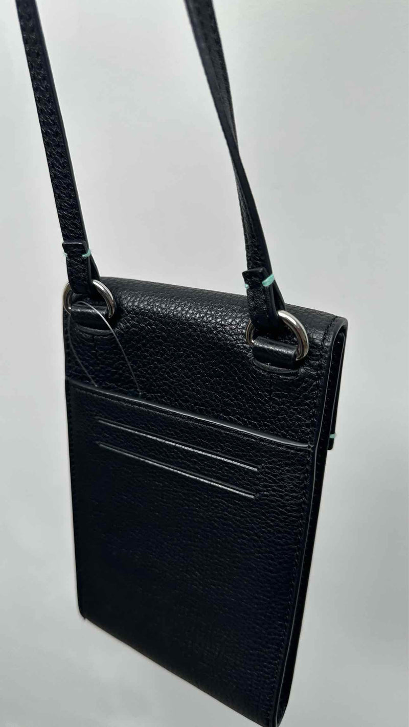 Tiffany&Co. Logo Leather Phone Case