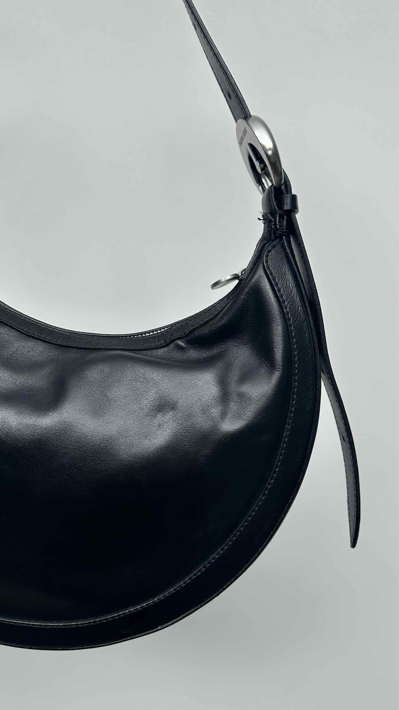 Marine Serre Crescent Moon Studded Bag
