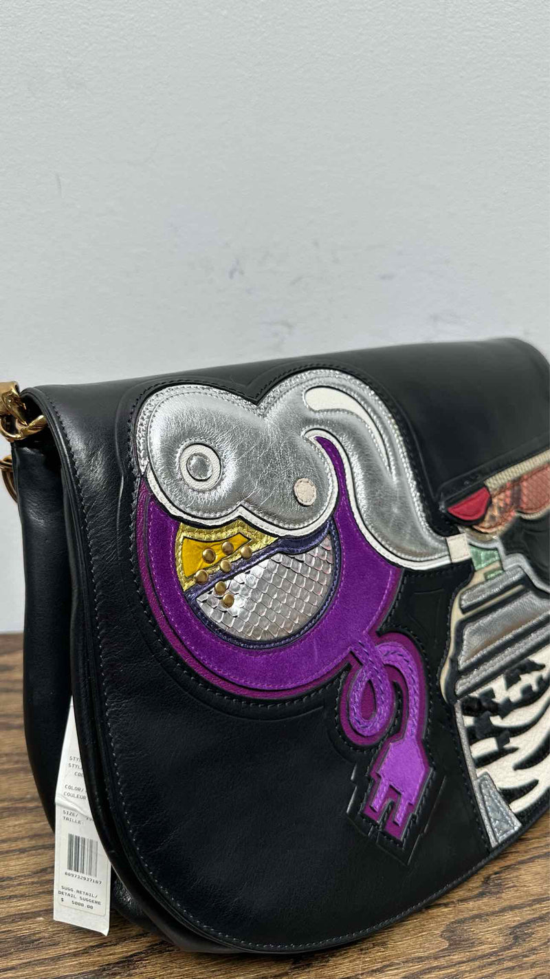 Marc Jacobs Patchwork Leather Chain Bag