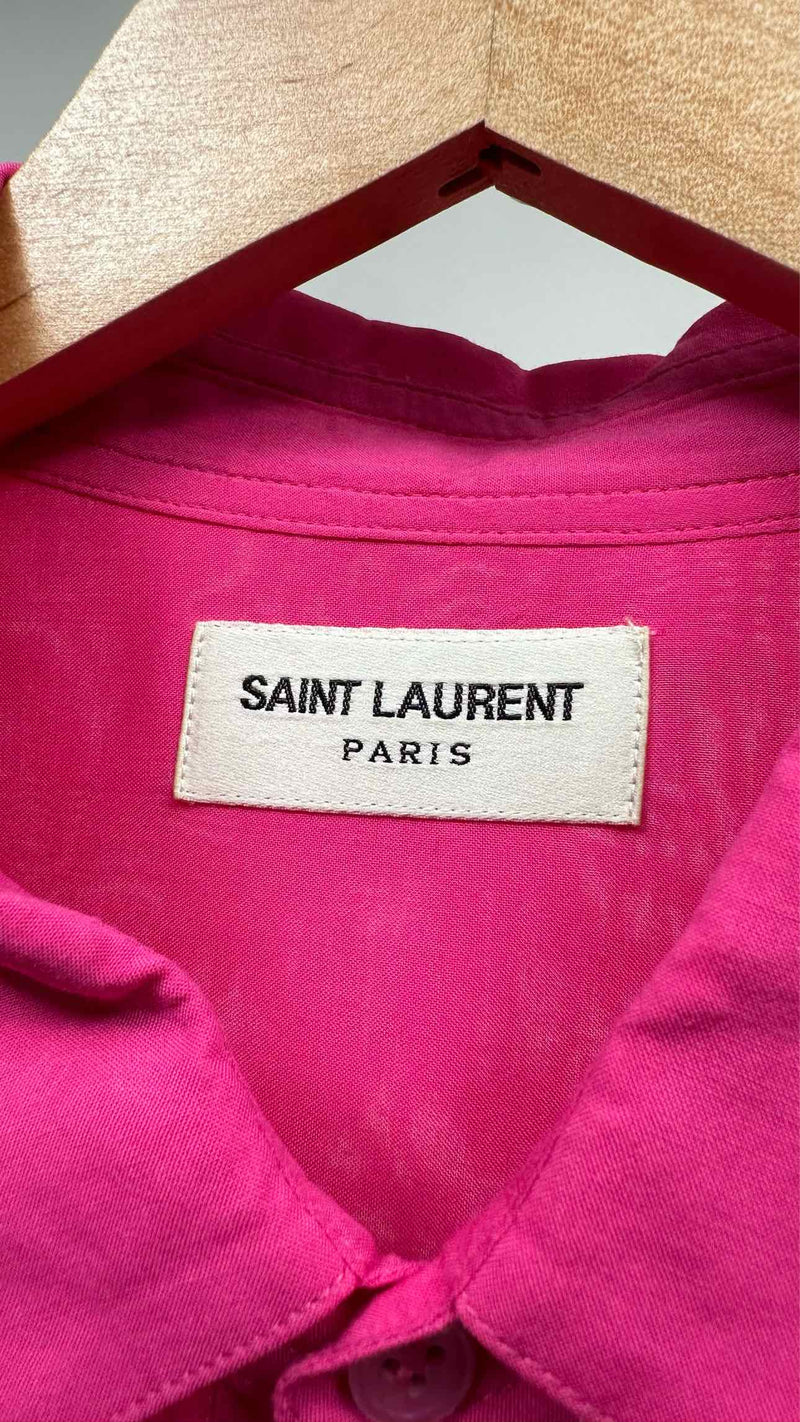 Saint Laurent S/S Viscose Shirt