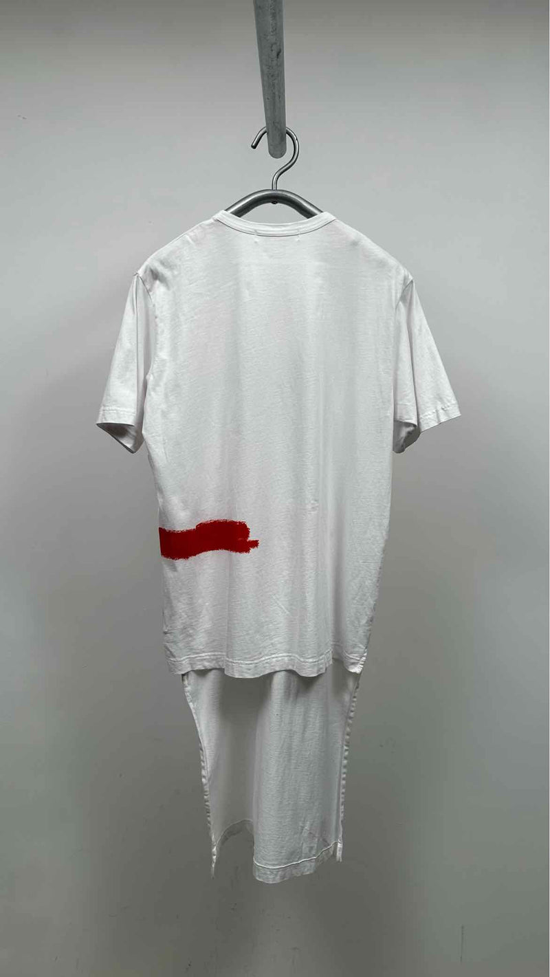 Comme Des Garçons Shirt x Jean Michel Basquiat Front - long Basquiat T-shirt