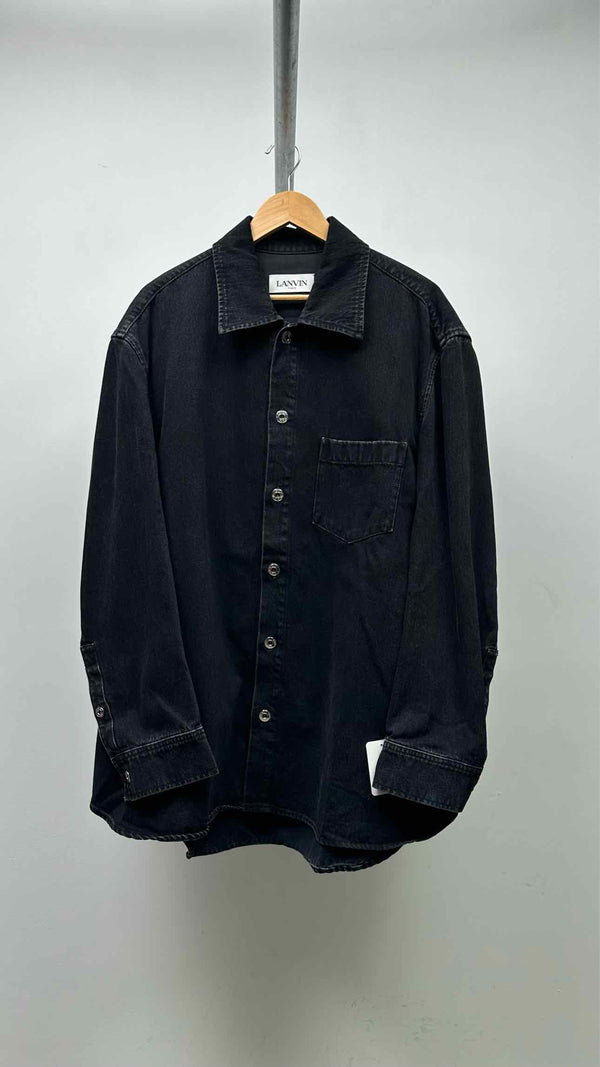 Lanvin Cocoon Denim Shirt