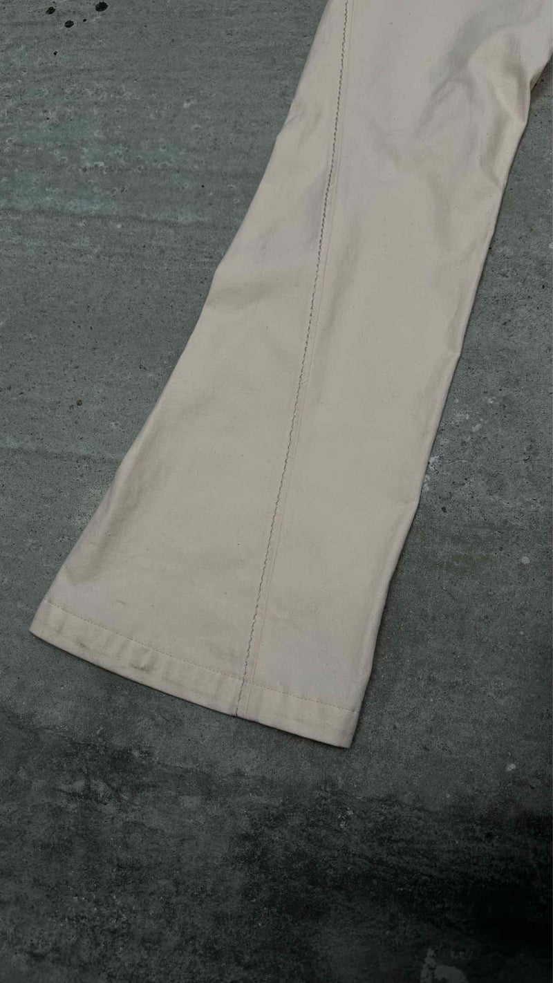Bottega Veneta Twisted Chain Stitching Flare Jeans