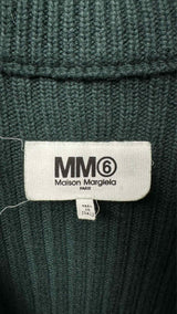 MM6 Distressed Rib Drivers Sweater