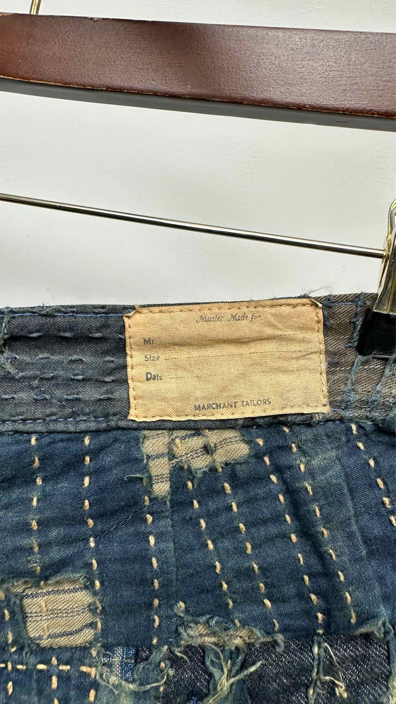 Kapital Boro Denim Shorts