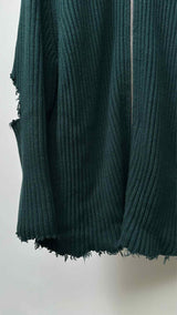 MM6 Distressed Rib Drivers Sweater