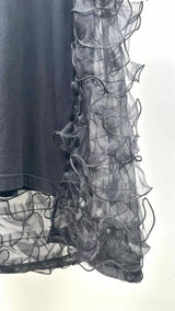 Comme Des Garcons S/S Mesh Tiered Layered Top