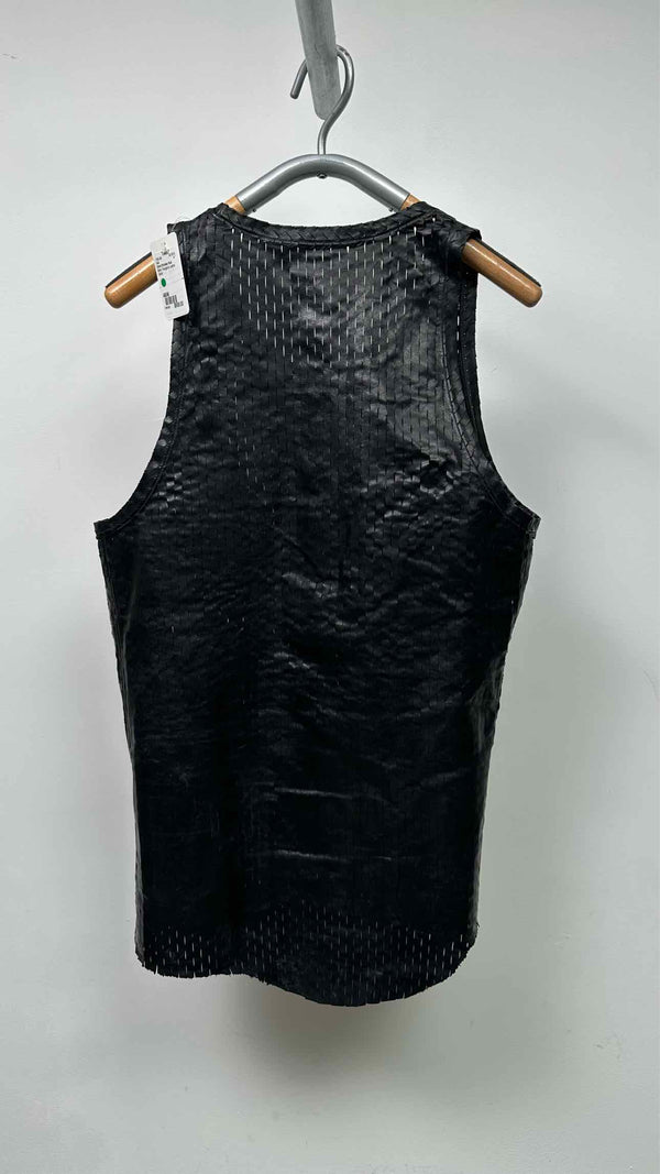 Carol Christian Poell Perforated-leather Object-dye Vest