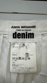 Junya Watanabe Denim Layered Pleated Long Skirt