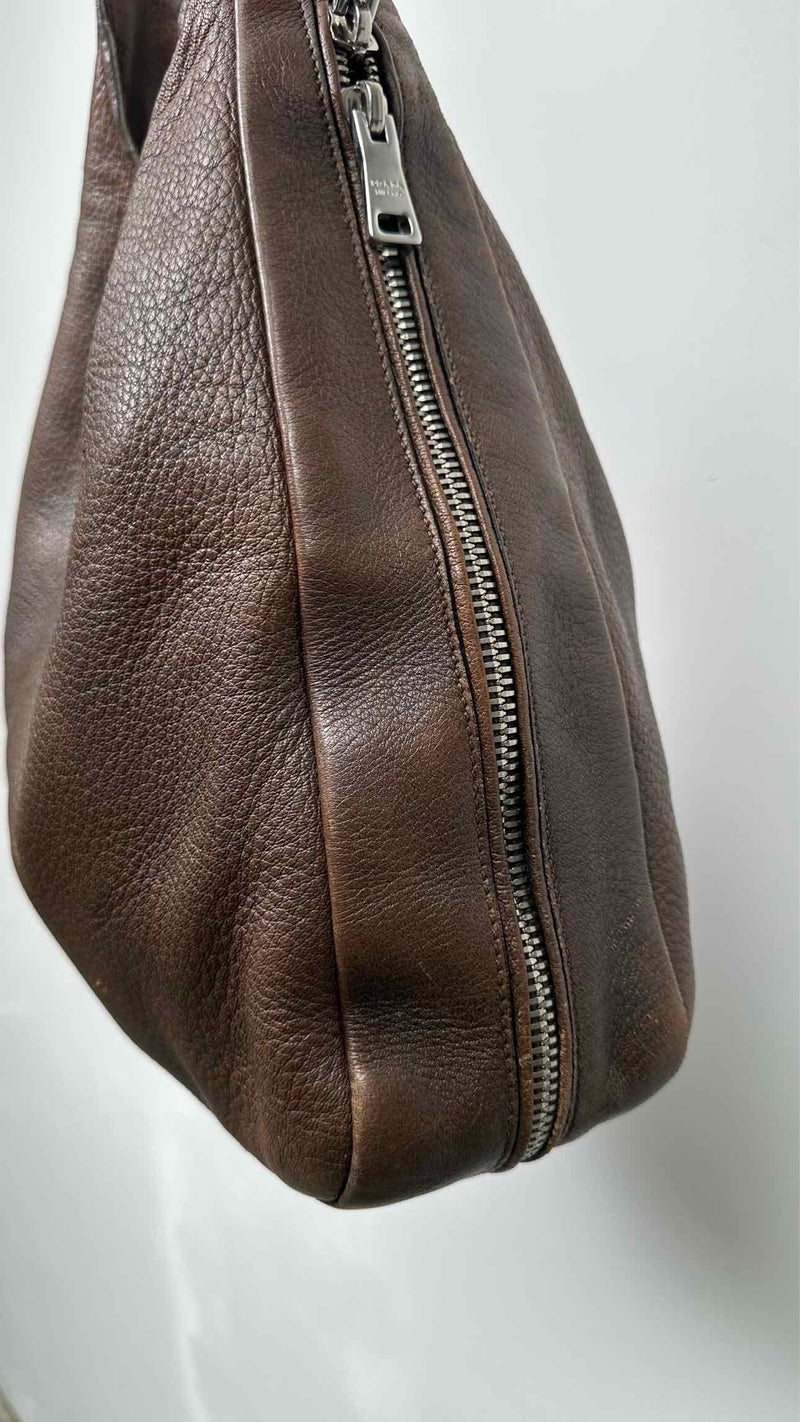 PRADA Leather Tote Bag