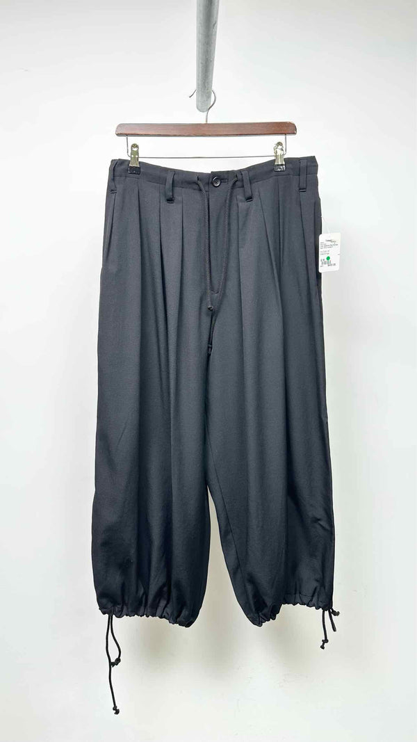 Yohji Yamamoto Pour Homme Cropped Pleated Balloon Wide Pants