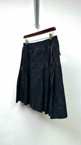 Takahiromiyashita The Soloist X Disney Mickey Mouse Side-Taped Pleated Skirt