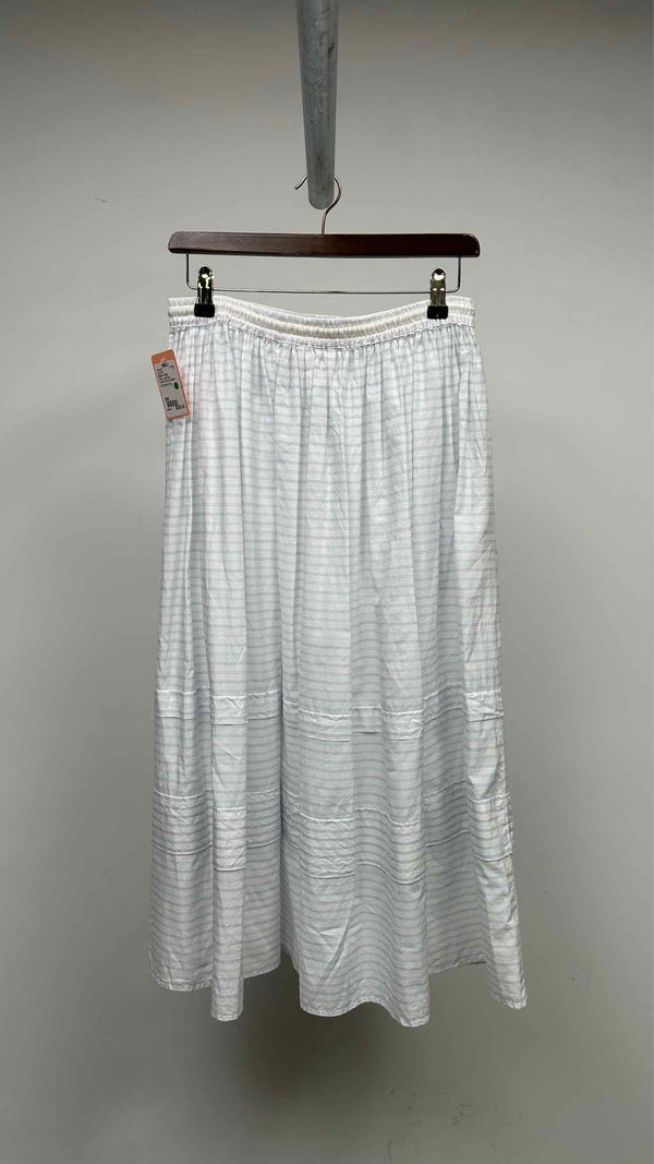 Wright + Doyle Border Wide Easy Long Skirt