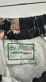 By Walid Floral Long Easy Skirt