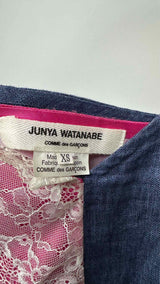 Junya Watanabe N/S Denim Scarf Hybrid Wrap Dress