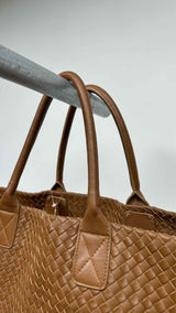 Bottega Veneta Intrecciato Cabat Tote Bag