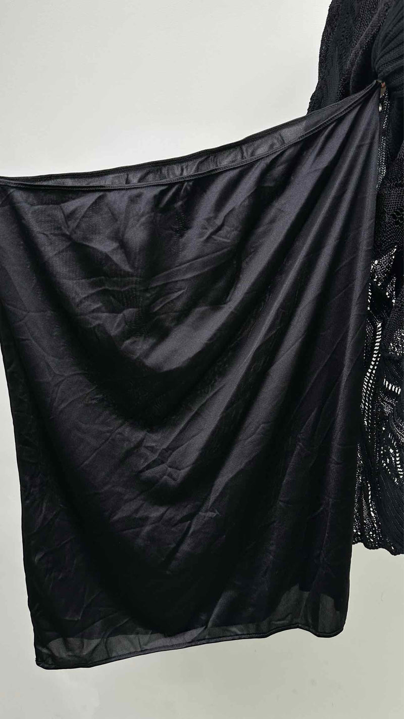 Jean Paul Gaultier Crochet-knit Skirt