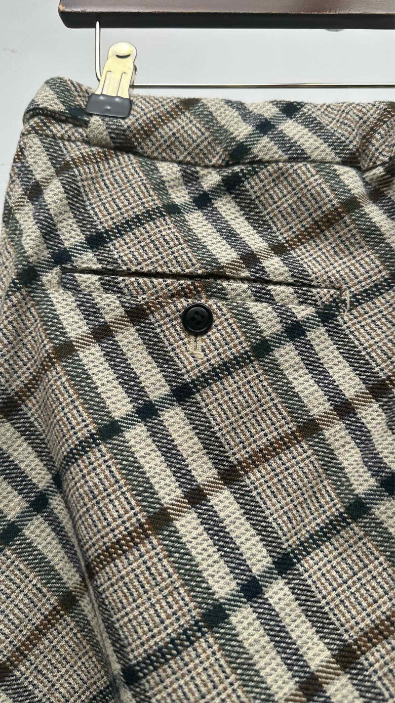 Comme Des Garcons Homme Plus Check Wool Suits
