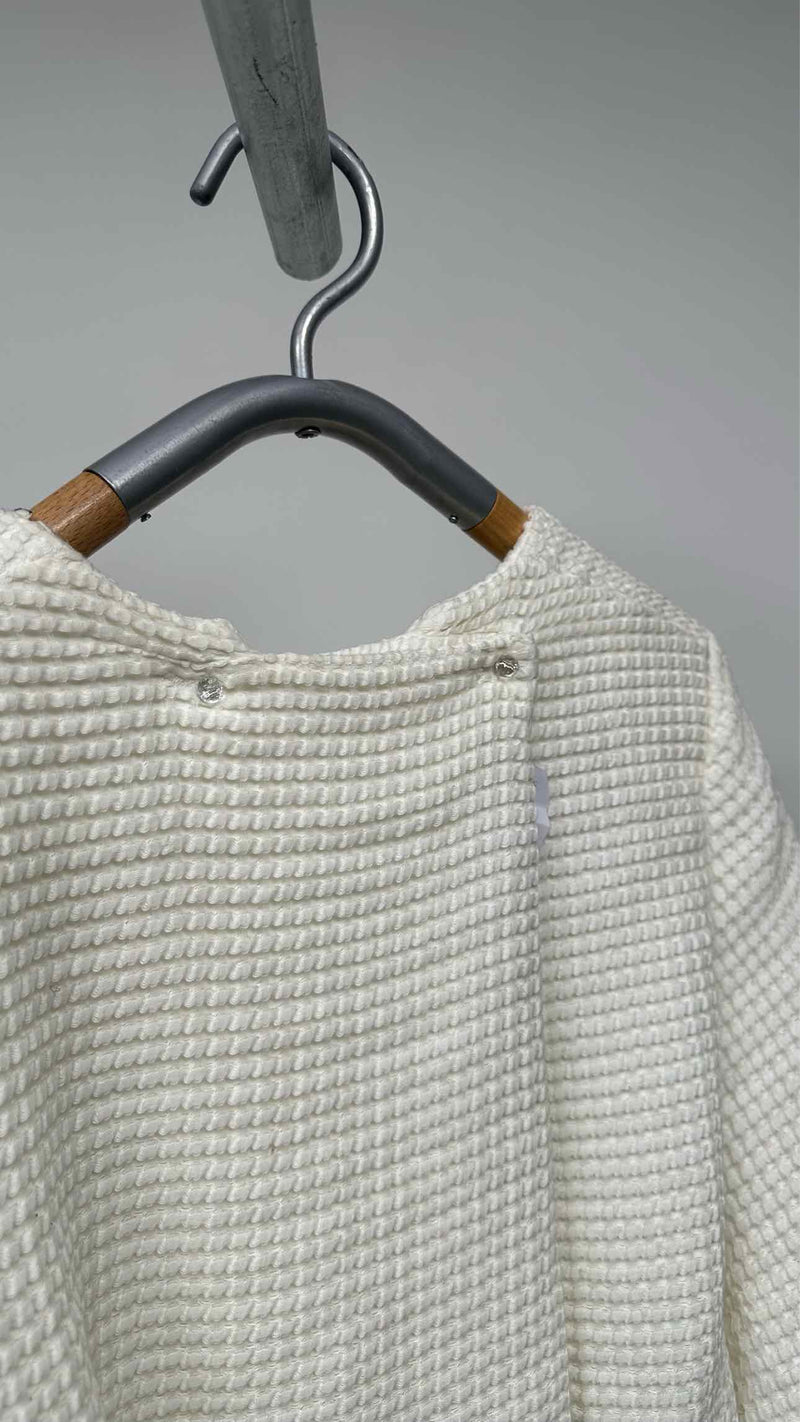 Andre Walker For Dover Street Market Waffle Cropped Oversized Jacket