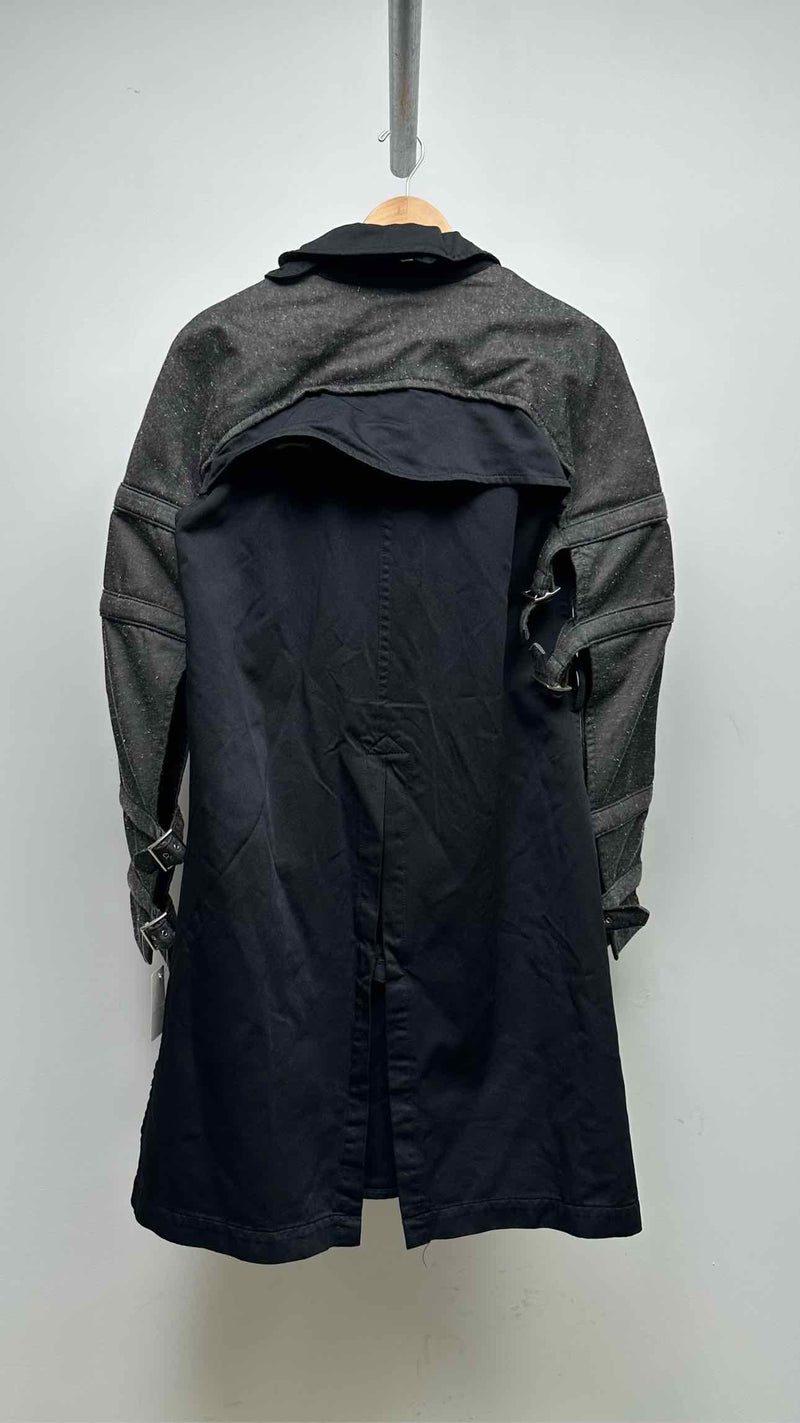 Comme Des Garcons Homme Plus Double-Breast Armor Trench Coat