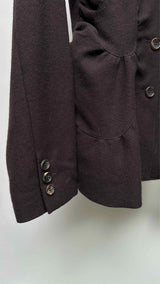 Issey Miyake Gathered Detailed Jacket