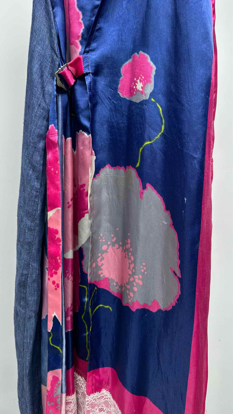 Junya Watanabe N/S Denim Scarf Hybrid Wrap Dress