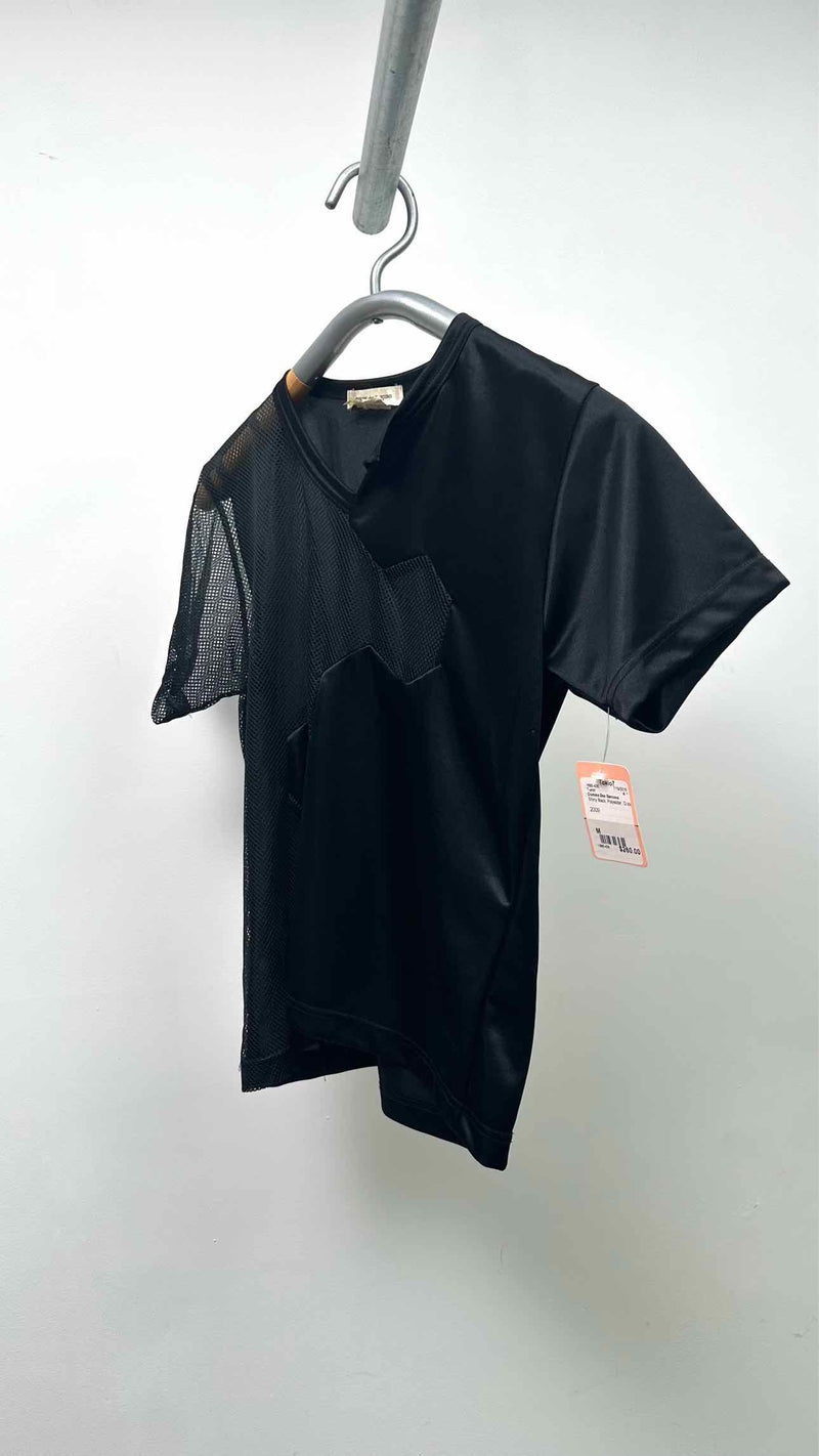 Comme Des Garcons Mesh Soccer Ball Hybrid T-shirt