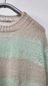 Acne Studios Distressed Oversized Mohair Sweater