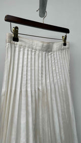 Junya Watanabe Denim Layered Pleated Long Skirt