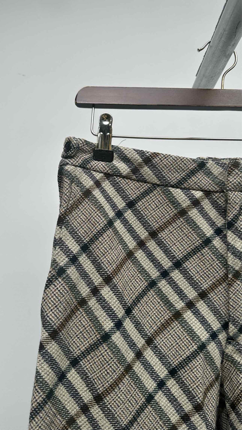 Comme Des Garcons Homme Plus Check Wool Suits
